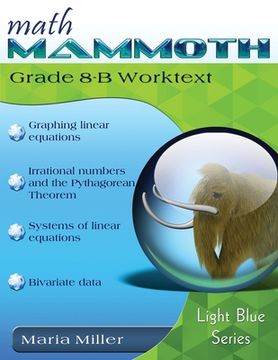 portada Math Mammoth Grade 8-B Worktext (in English)