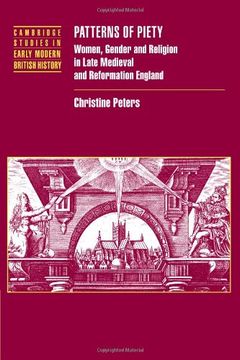 portada Patterns of Piety: Women, Gender and Religion in Late Medieval and Reformation England (Cambridge Studies in Early Modern British History) (en Inglés)