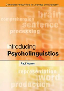 portada Introducing Psycholinguistics (en Inglés)