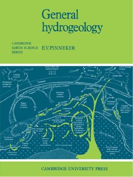 portada General Hydrogeology Paperback (Cambridge Earth Science Series) (en Inglés)