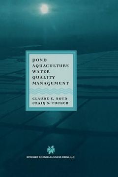 portada pond aquaculture water quality management (en Inglés)