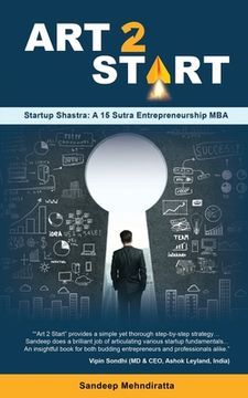 portada Art 2 Start: Startup Shastra: A 15 Sutra Entrepreneurship MBA (en Inglés)