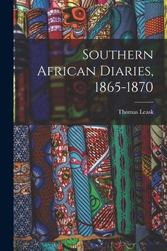 portada Southern African Diaries, 1865-1870 (en Inglés)