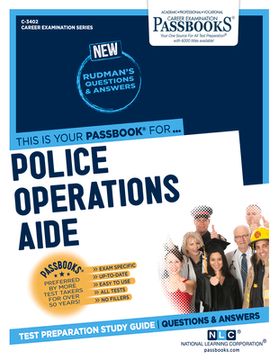 portada Police Operations Aide (C-3402): Passbooks Study Guide Volume 3402 (in English)