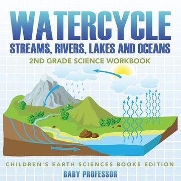 portada Watercycle (Streams, Rivers, Lakes and Oceans): 2nd Grade Science Workbook Children's Earth Sciences Books Edition