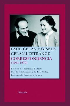 portada Correspondencia Paul Celan (in Spanish)