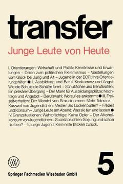 portada Junge Leute Von Heute (en Alemán)