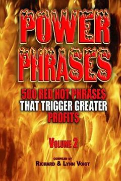 portada Power Phrases Vol. 2: 500 Power Phrases That Trigger Greater Profits (en Inglés)