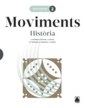 portada Historia mon Contemporani 2º Batxillerat Catalunya ed 2023 Moviments