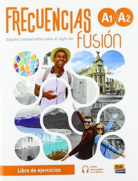 portada Frecuencias Fusion a1 a2 Libro de Ejercicios (en Francés)