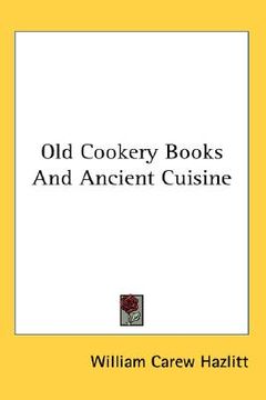 portada old cookery books and ancient cuisine