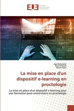 portada La mise en place d'un dispositif e-learning en proctologie (en Francés)