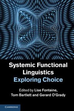 portada Systemic Functional Linguistics: Exploring Choice 