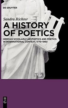 portada A History of Poetics (en Inglés)