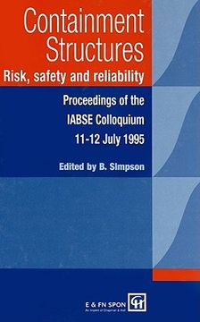 portada containment structures: risk, safety and reliability (in English)