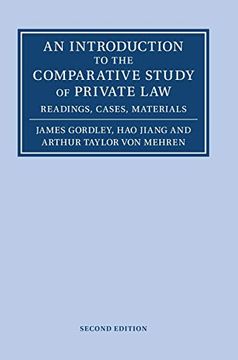 portada An Introduction to the Comparative Study of Private Law: Readings, Cases, Materials (en Inglés)