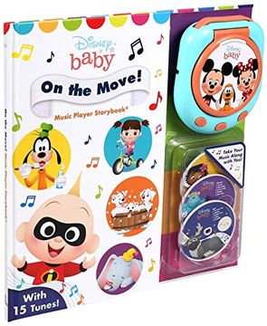portada Disney Baby: On the Move! Music Player (Music Player Storybook) 