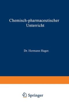 portada Chemisch-pharmaceutischer Unterricht (German Edition)