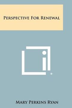portada perspective for renewal (en Inglés)