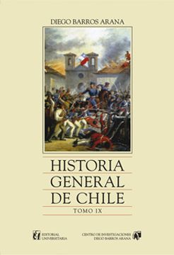 portada Historia General de Chile, Tomo 9