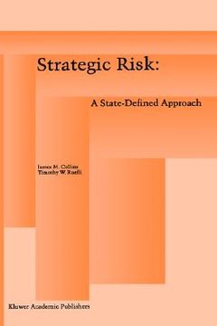 portada strategic risk: a state-defined approach (en Inglés)
