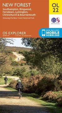 portada New Forest: Ol 22 (os Explorer Map) (en Inglés)