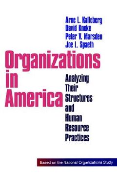 portada organizations in america: analysing their structures and human resource practices