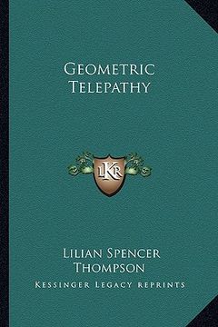 portada geometric telepathy (in English)