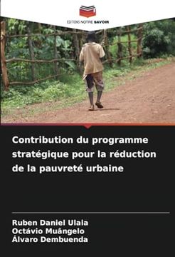 portada Contribution du Programme Stratégique Pour la Réduction de la Pauvreté Urbaine