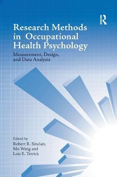 portada Research Methods in Occupational Health Psychology: Measurement, Design and Data Analysis (en Inglés)
