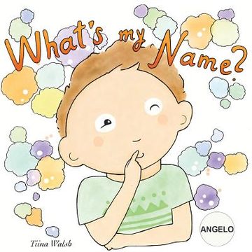 portada What's my name? ANGELO (in English)