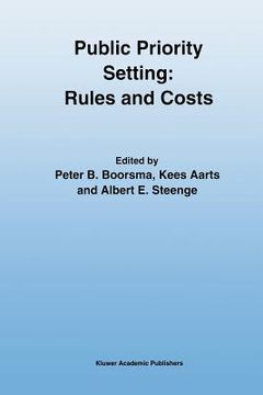 portada public priority setting: rules and costs (en Inglés)