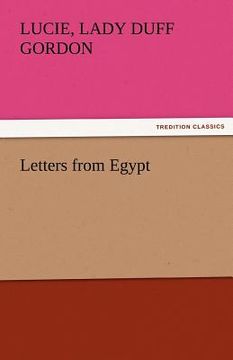 portada letters from egypt (en Inglés)