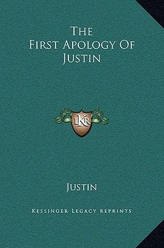 portada the first apology of justin