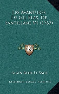 portada les avantures de gil blas, de santillane v1 (1763) (in English)