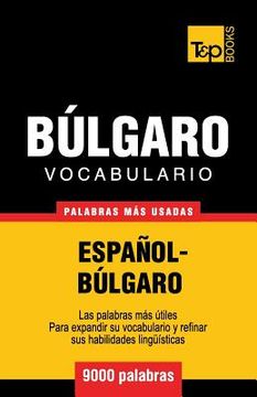 portada Vocabulario español-búlgaro - 9000 palabras más usadas