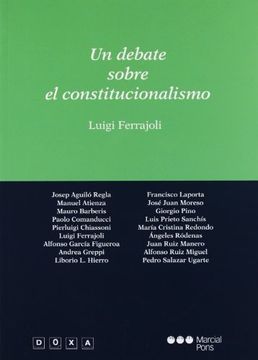 portada Un Debate Sobre el Constitucionalismo (in Spanish)