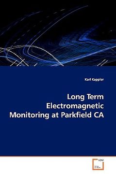 portada long term electromagnetic monitoring at parkfield ca (en Inglés)