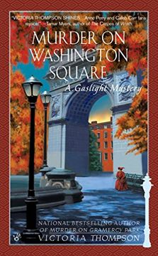 portada Murder on Washington Square: A Gaslight Mystery (en Inglés)