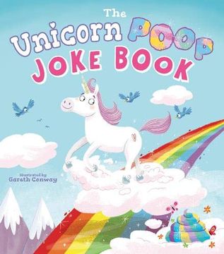 portada The Unicorn Poop Joke Book (en Inglés)