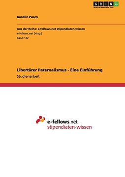 portada Libertärer Paternalismus - Eine Einführung (German Edition)