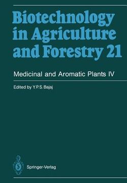 portada medicinal and aromatic plants iv (en Inglés)