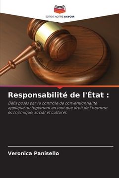 portada Responsabilité de l'État (en Francés)