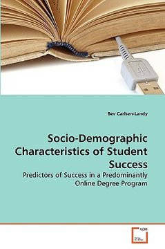 portada socio-demographic characteristics of student success (en Inglés)