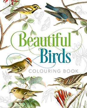portada Beautiful Birds Colouring Book (en Inglés)