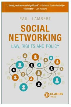 portada Social Networking: Law, Rights and Policy (en Inglés)