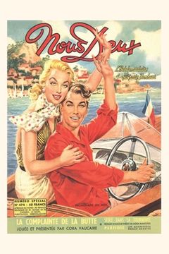 portada Vintage Journal French Couple Boating (en Inglés)