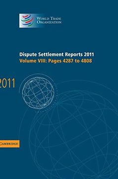 portada Dispute Settlement Reports 2011: Volume 8, Pages 4287–4808 (World Trade Organization Dispute Settlement Reports) 