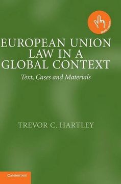 portada European Union law in a Global Context: Text, Cases and Materials (in English)