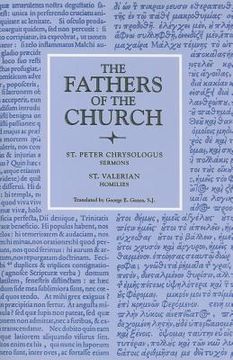 portada saint peter chrysologus selected sermons and saint valerian homilies